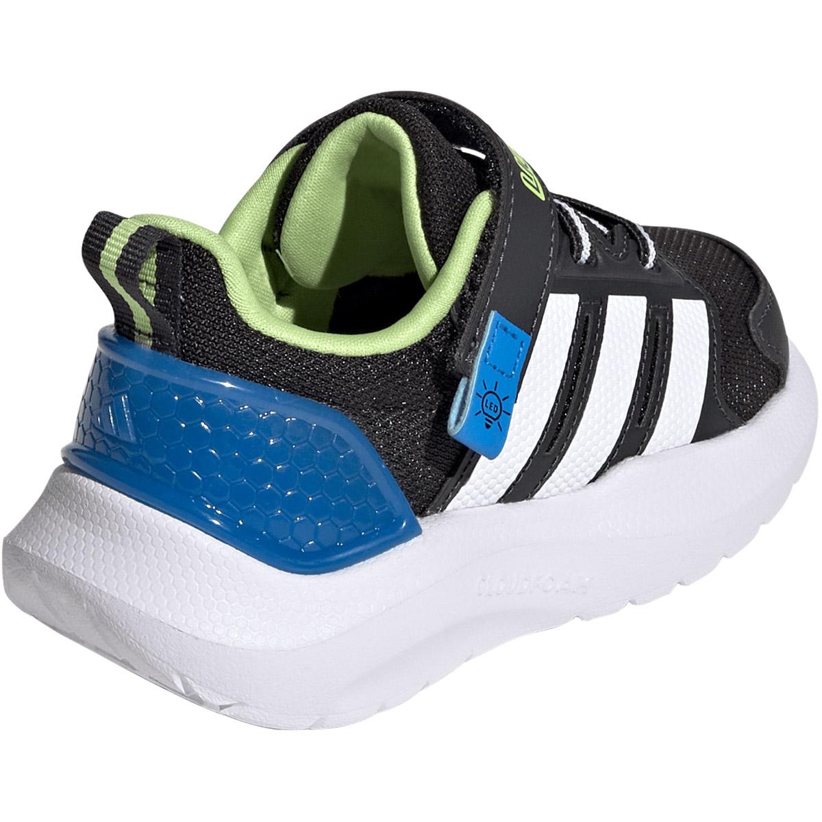 adidas Lightorama RNR I Velcro Sneakers M/Lys Børn CBLACK/FTWWHT/LURABL