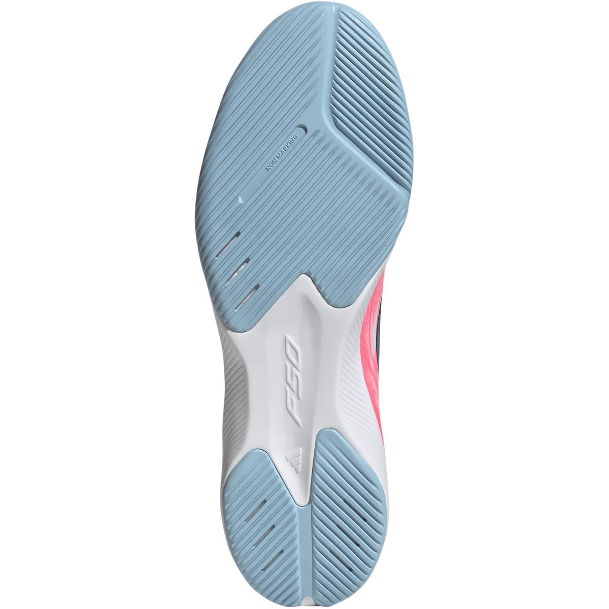 adidas F50 Hyperfast League IN Fodboldsko FTWWHT/SOLPUR/SOLTUR