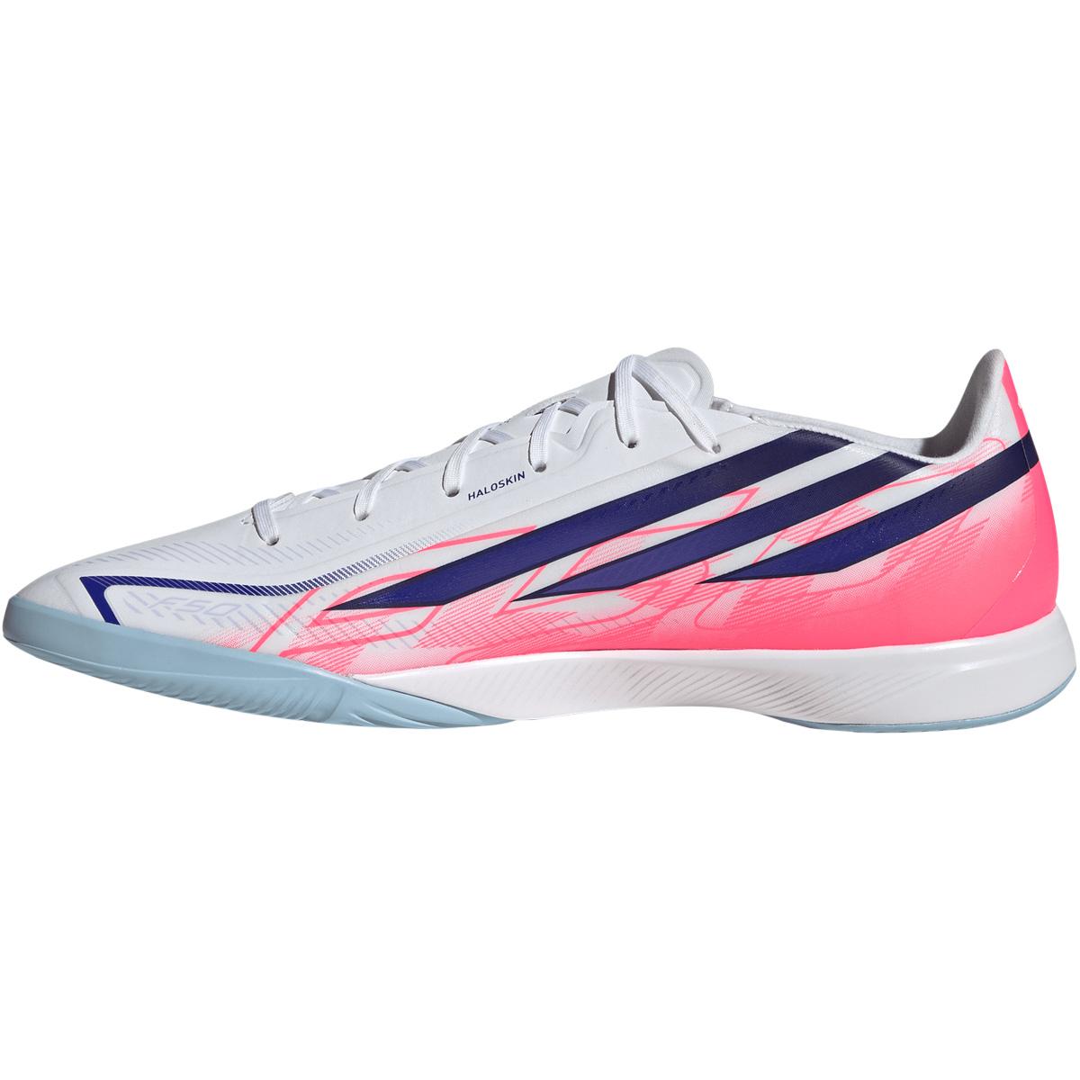 adidas F50 Hyperfast League IN Fodboldsko FTWWHT/SOLPUR/SOLTUR