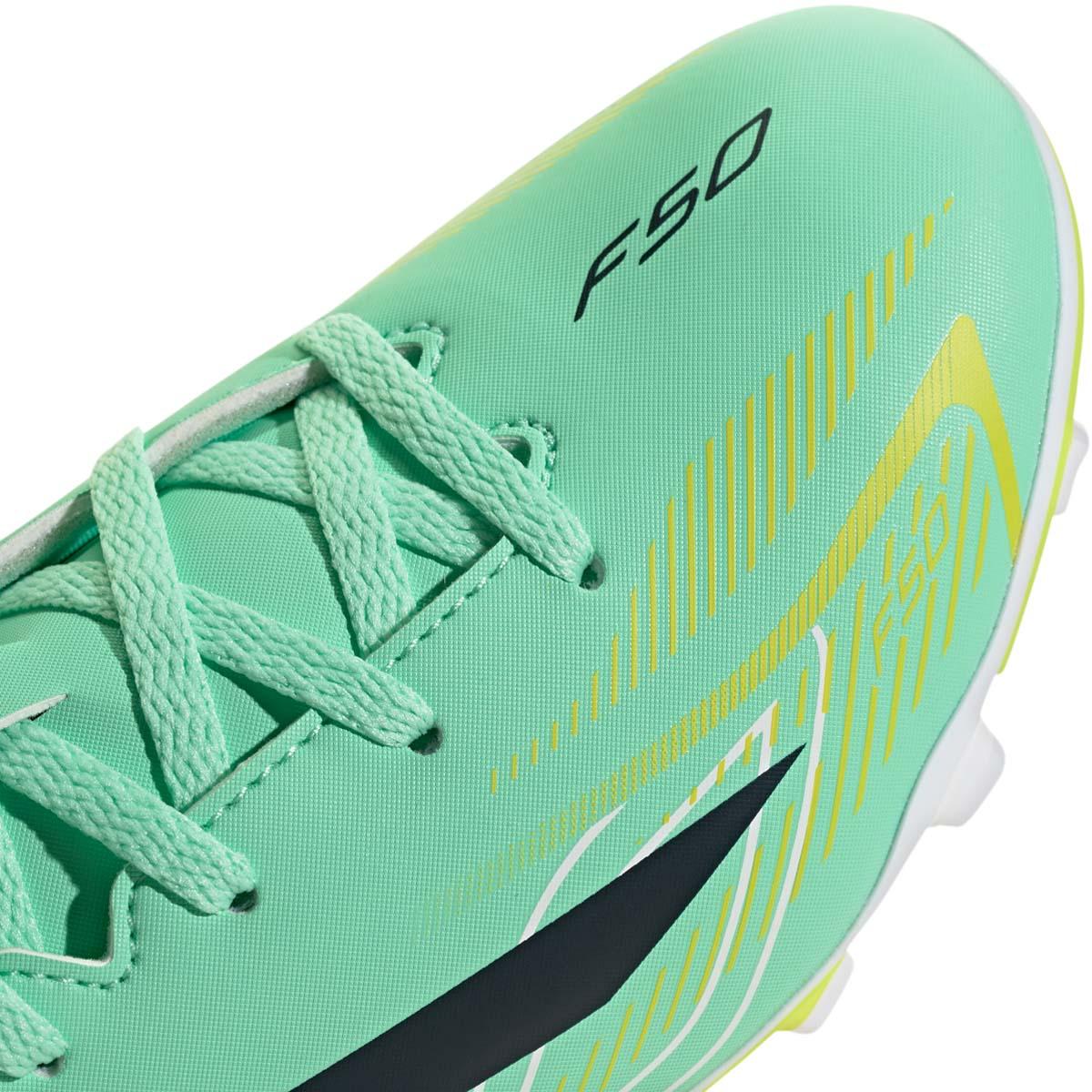 adidas F50 Hyperfast Club FG/MG Fodboldstøvler Børn PULMIN/NTNAVY/SOLLEM