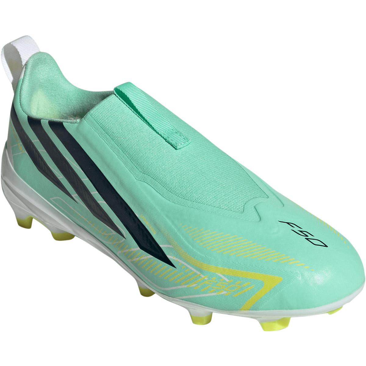 adidas F50 Hyperfast League LL FG Fodboldstøvler Børn PULMIN/NTNAVY/SOLLEM