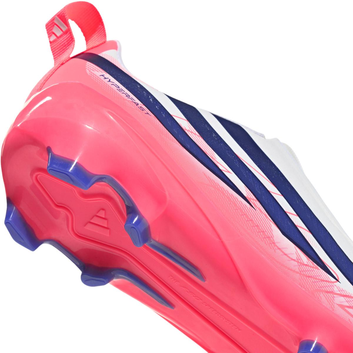 adidas F50 Hyperfast League LL FG Fodboldstøvler Børn FTWWHT/SOLPUR/SOLTUR