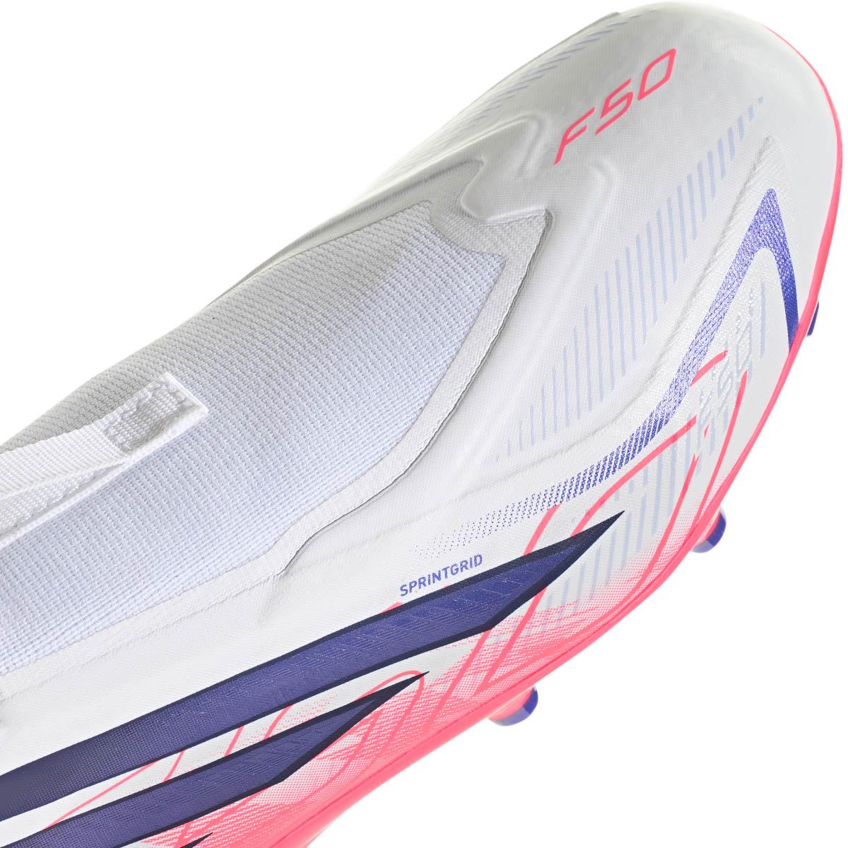 adidas F50 Hyperfast League LL FG Fodboldstøvler Børn FTWWHT/SOLPUR/SOLTUR