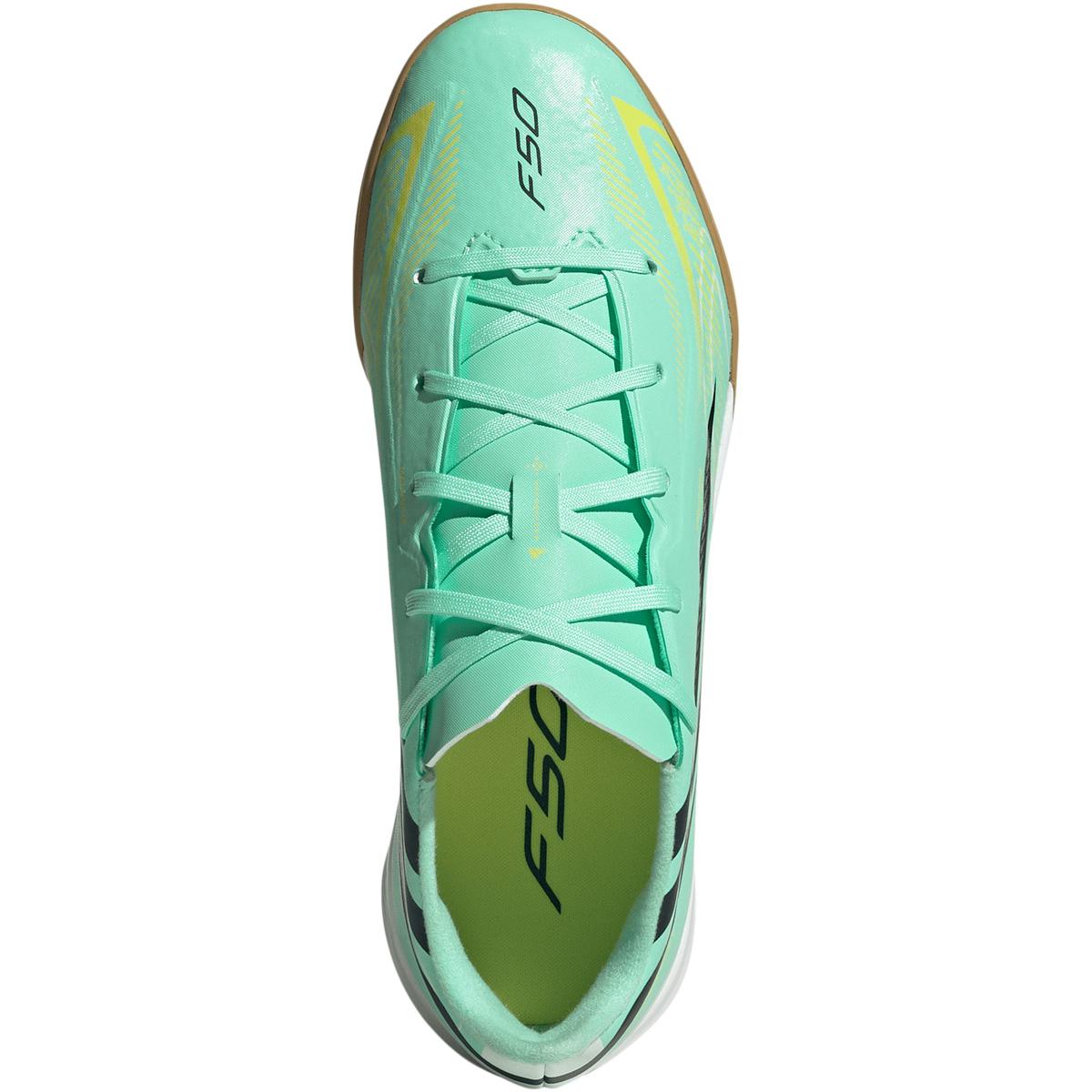 adidas F50 Hyperfast League IN Fodboldsko Børn PULMIN/NTNAVY/SOLLEM