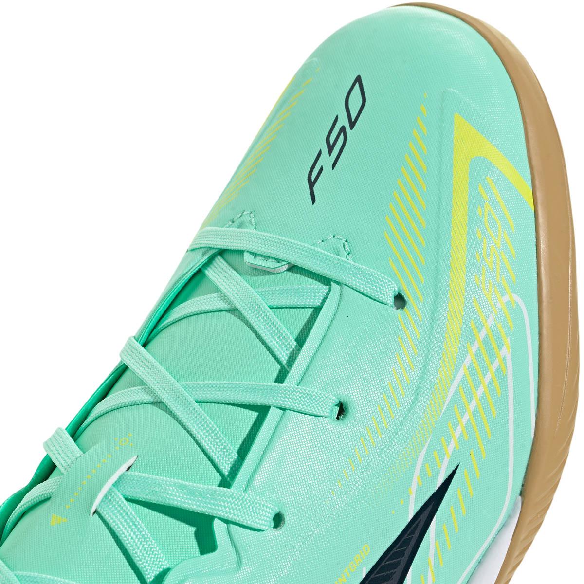adidas F50 Hyperfast League IN Fodboldsko Børn PULMIN/NTNAVY/SOLLEM