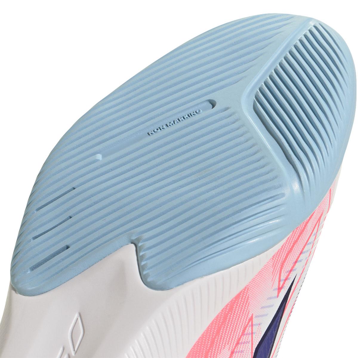adidas F50 Hyperfast League LL IN Fodboldsko Børn FTWWHT/SOLPUR/SOLTUR