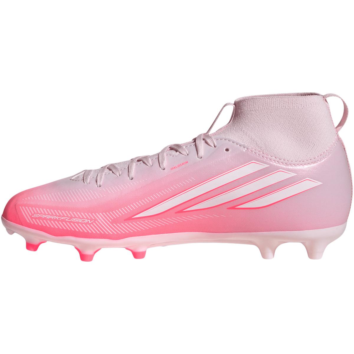 adidas F50 Sparkfusion League MC FG/AG Fodboldstøvler Børn SOLTUR/FTWWHT/DISPIN