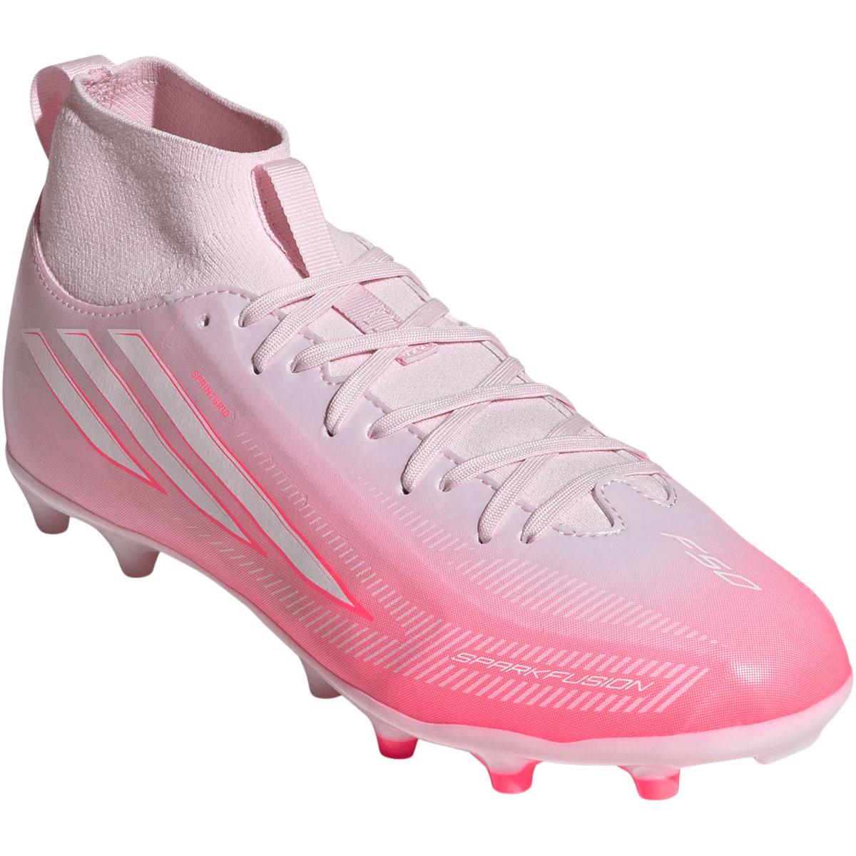 adidas F50 Sparkfusion League MC FG/AG Fodboldstøvler Børn SOLTUR/FTWWHT/DISPIN