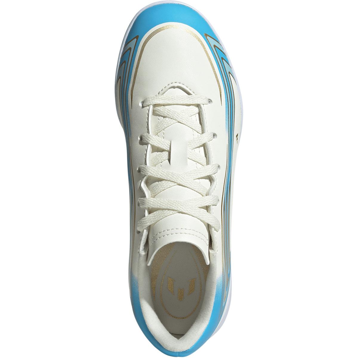 adidas F50 Messi Club IN Fodboldsko Børn IVORY/SEBLBU/ICEBLU