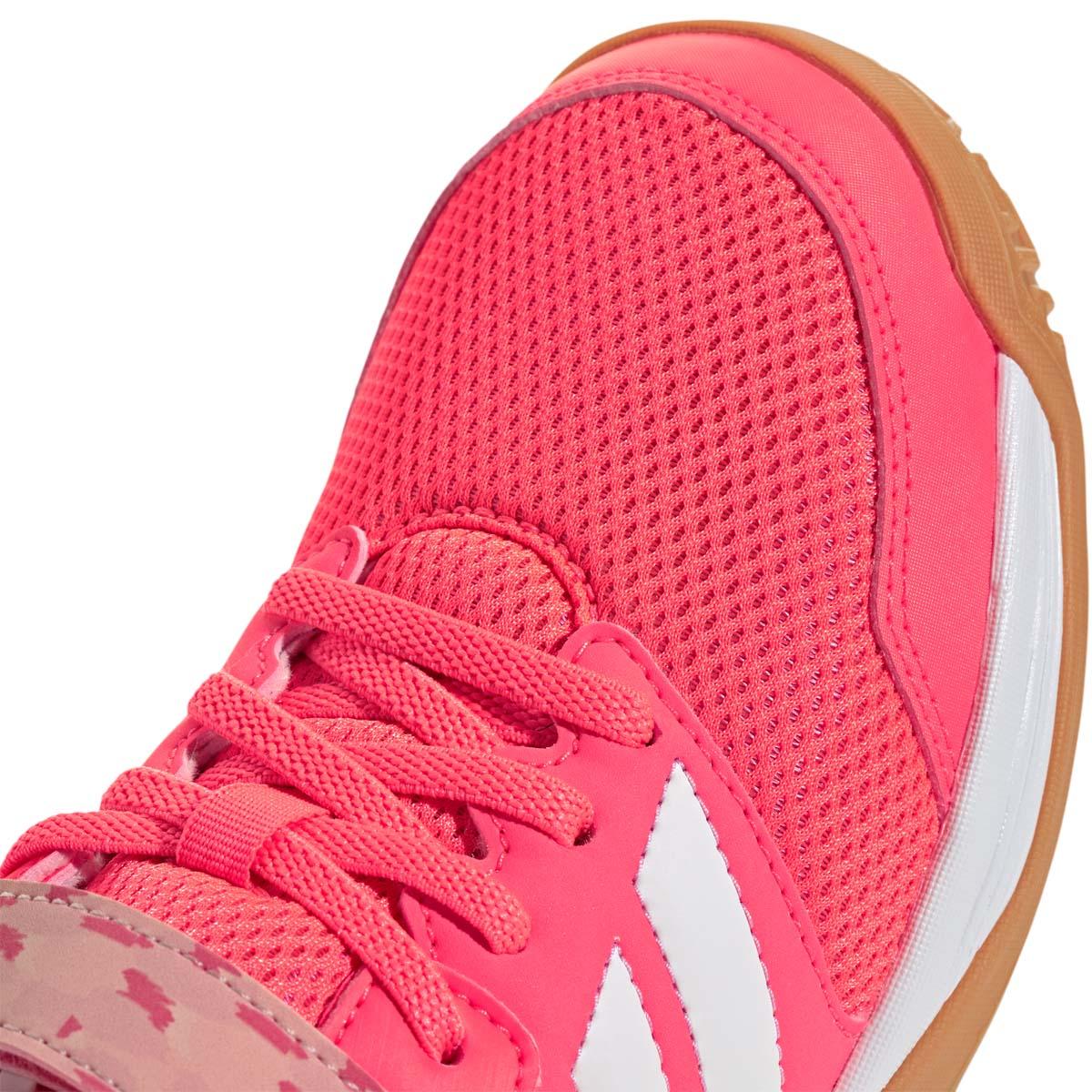 adidas Speedcourt Velcro Indendørssko Børn SOLTUR/FTWWHT/CLPINK