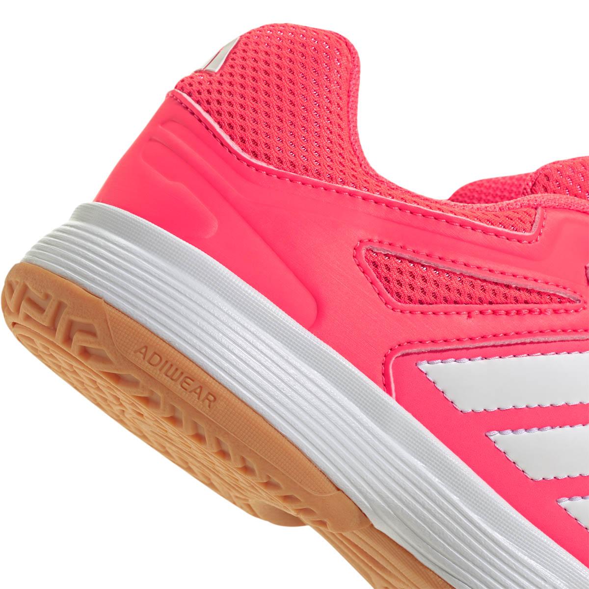 adidas Speedcourt Velcro Indendørssko Børn SOLTUR/FTWWHT/CLPINK