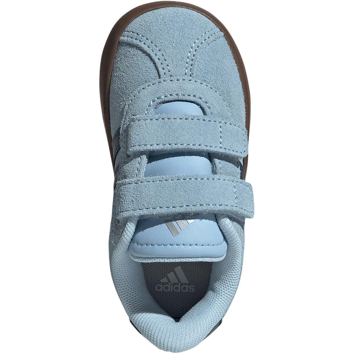 adidas VL Court 3.0 I Suede Velcro Sneakers Børn CLESKY/NINDIG/GUM5