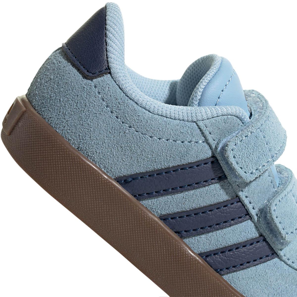 adidas VL Court 3.0 I Suede Velcro Sneakers Børn CLESKY/NINDIG/GUM5