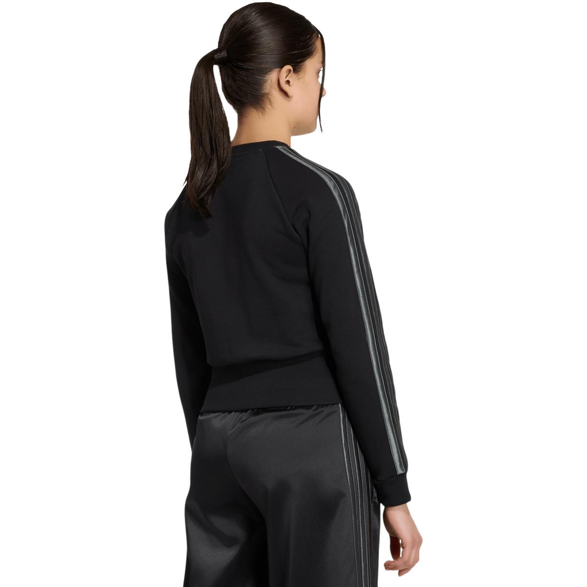 adidas Satin Sweatshirt Børn BLACK/GRESIX