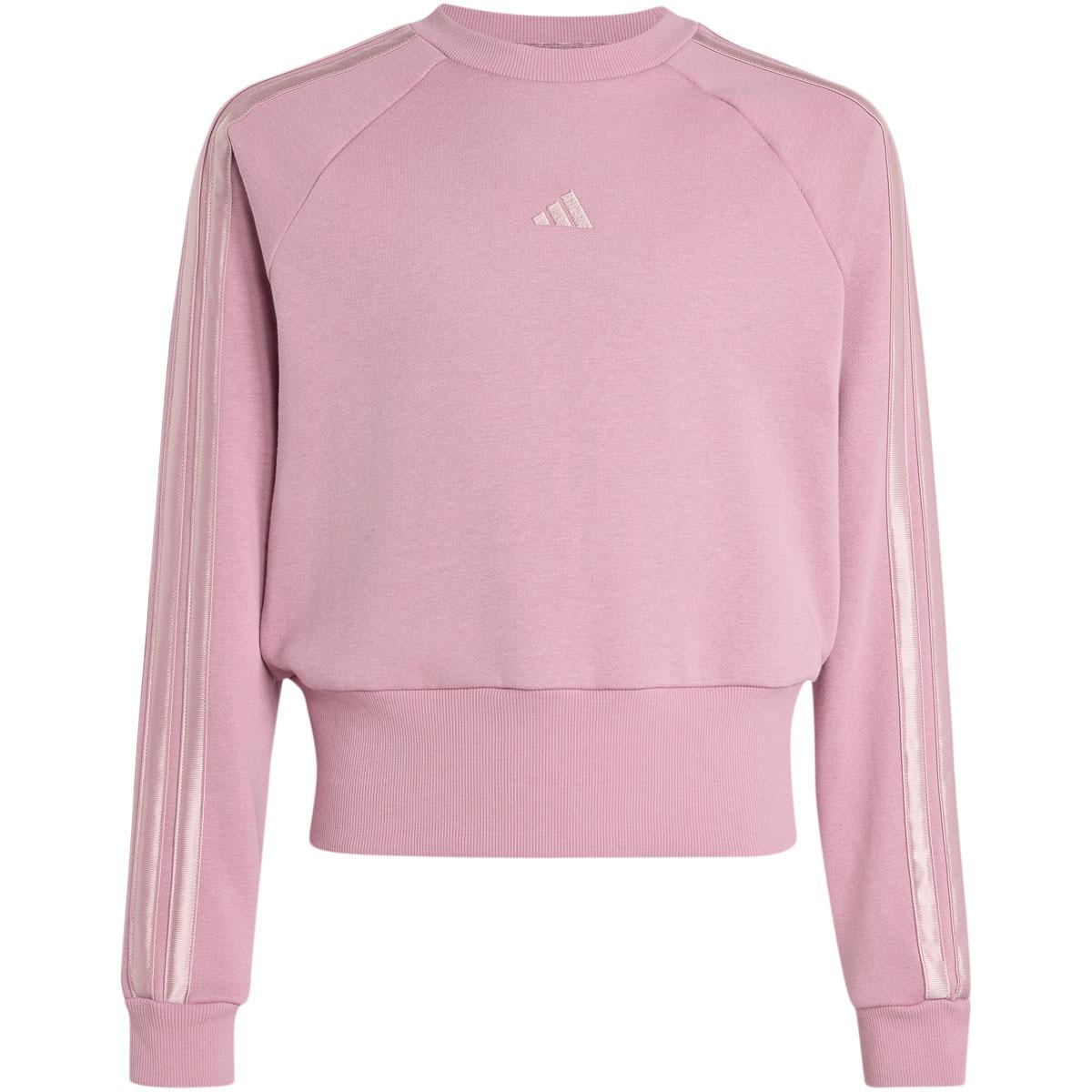 adidas Satin Sweatshirt Børn MAGMAU/DUALIL