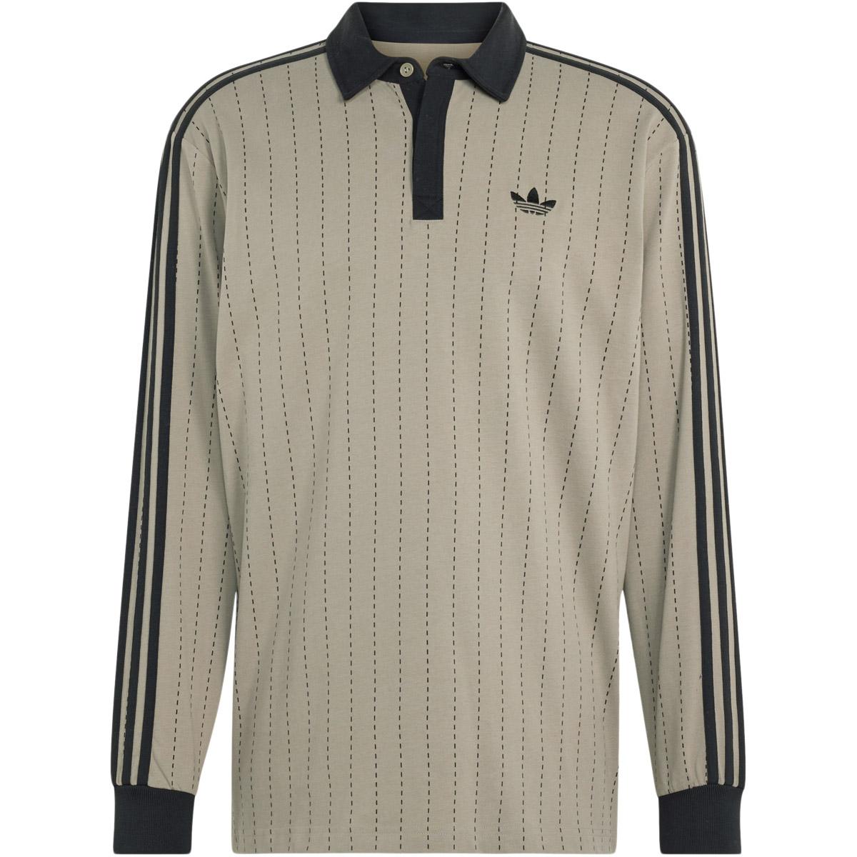 adidas Originals Pinstripes Langærmet Polo T-shirt Herre SILPEB