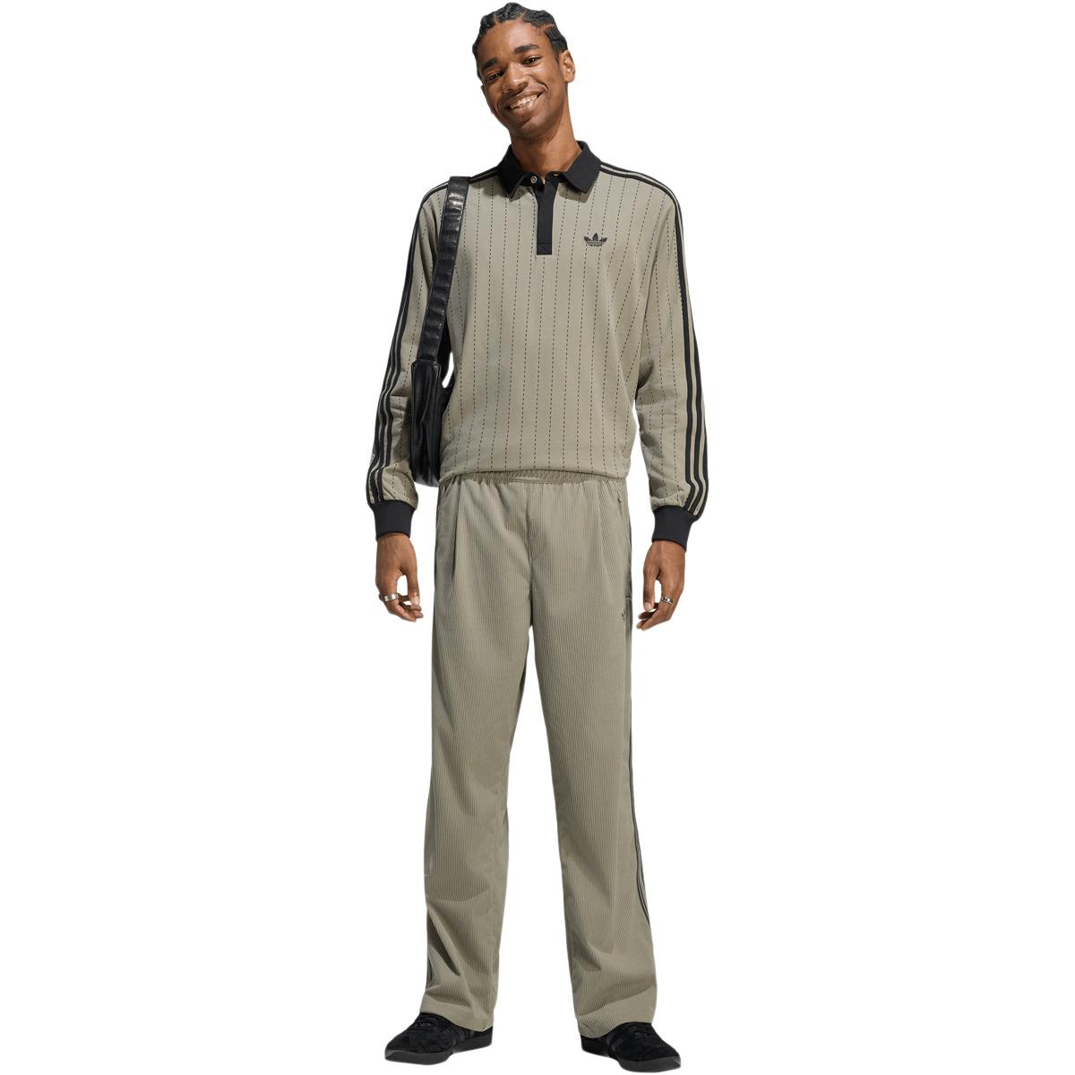 adidas Originals Pinstripes Langærmet Polo T-shirt Herre SILPEB