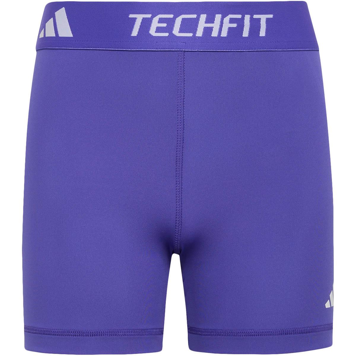 adidas Techfit Korte Træningstights Børn PURPUR/WHITE