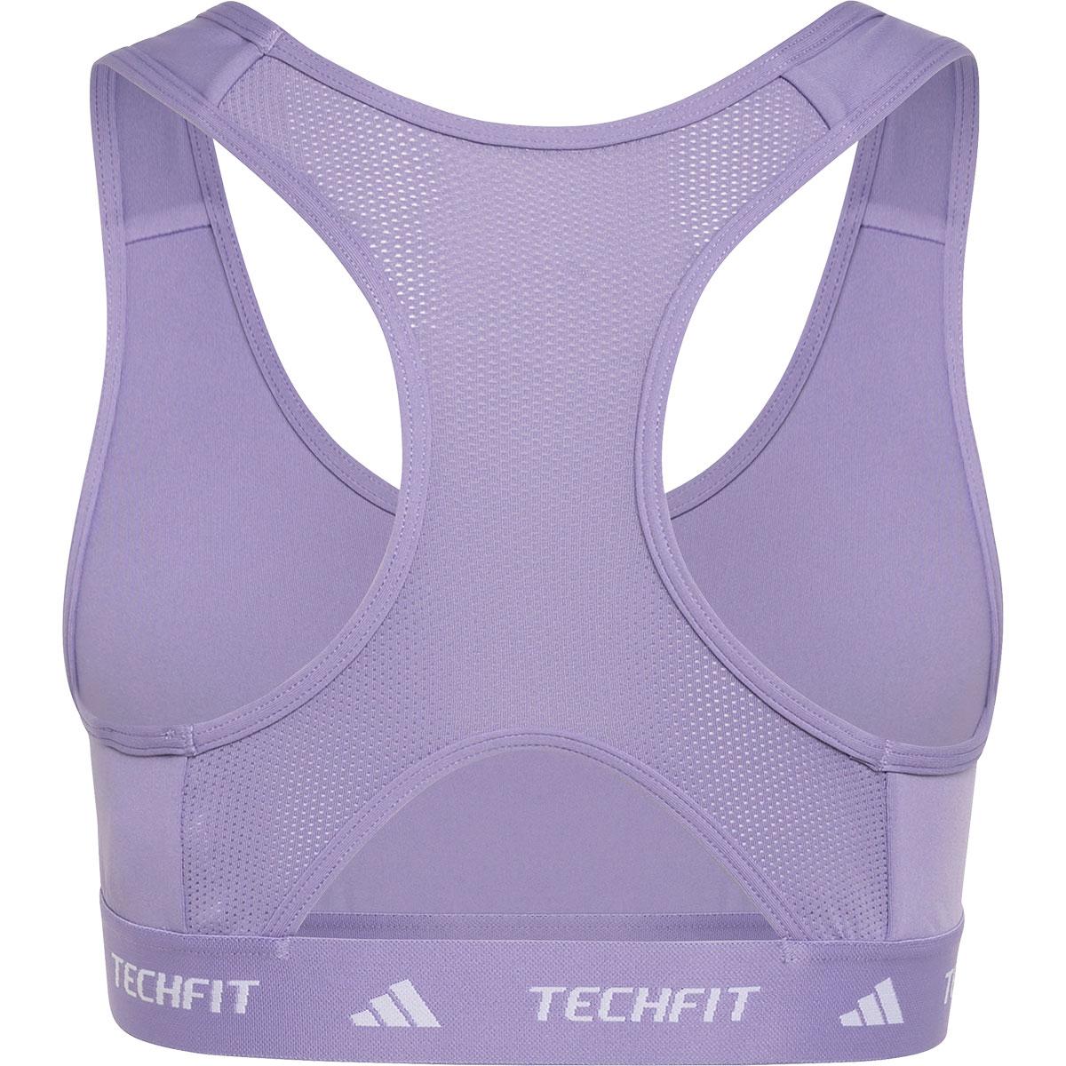 adidas Techfit Primelift Medium Support Sports-BH Barn MAGLIL/WHITE