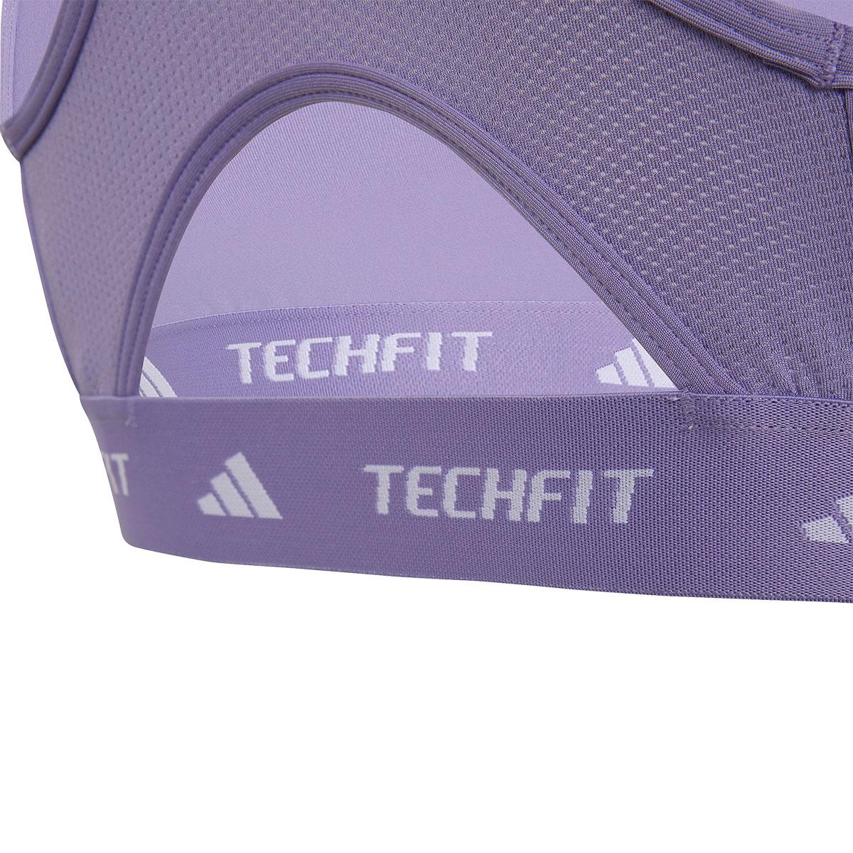 adidas Techfit Primelift Medium Support Sports-BH Barn MAGLIL/WHITE