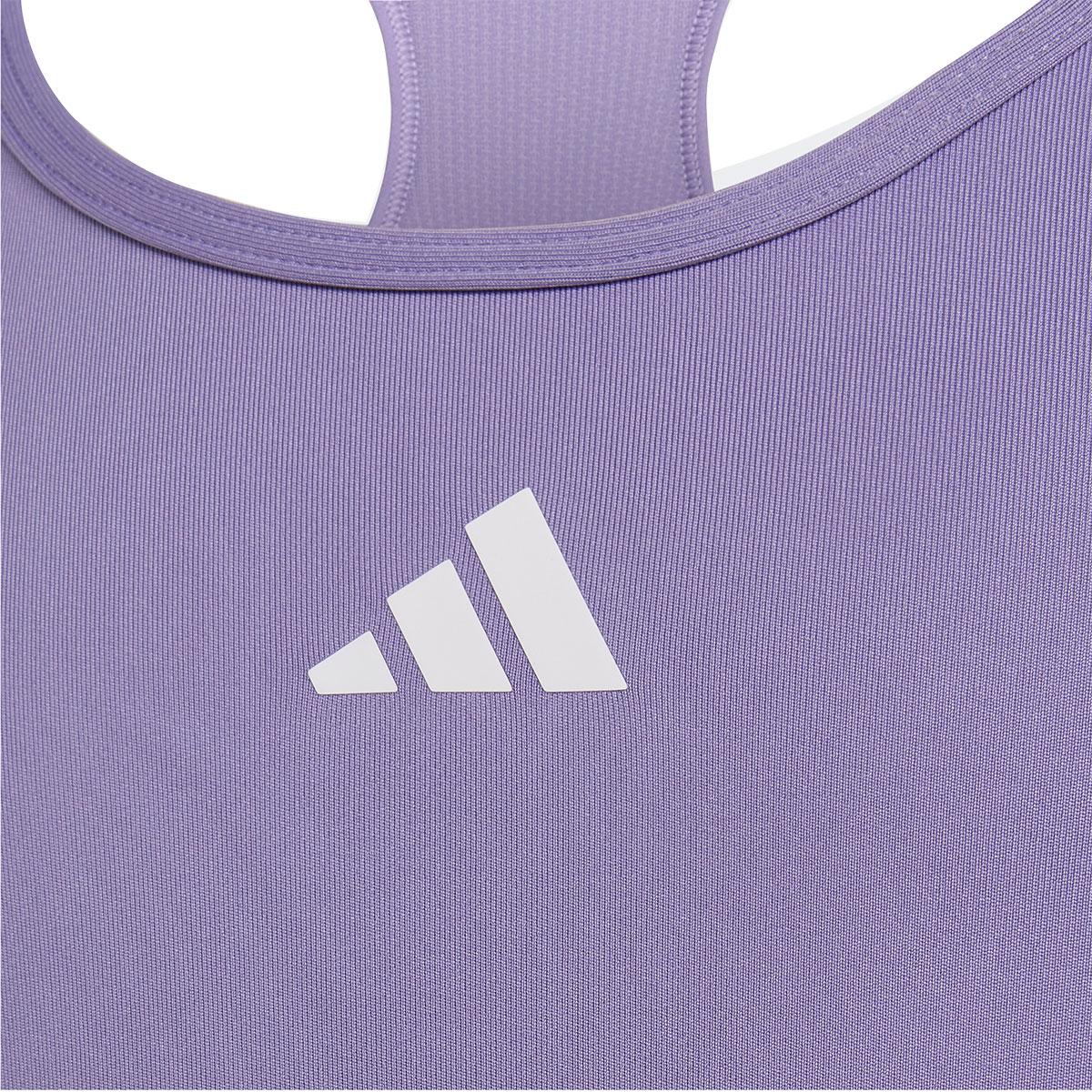 adidas Techfit Primelift Medium Support Sports-BH Barn MAGLIL/WHITE