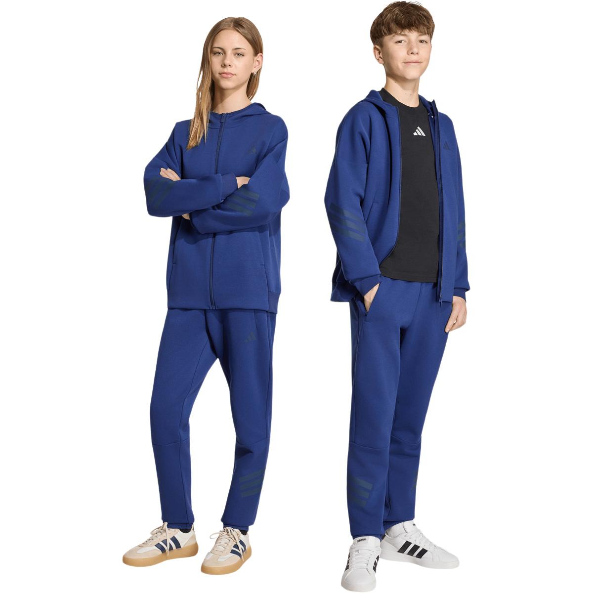 adidas Future Icons 3-Stripes Tapered Joggingbukser Børn DKBLUE/NINDIG