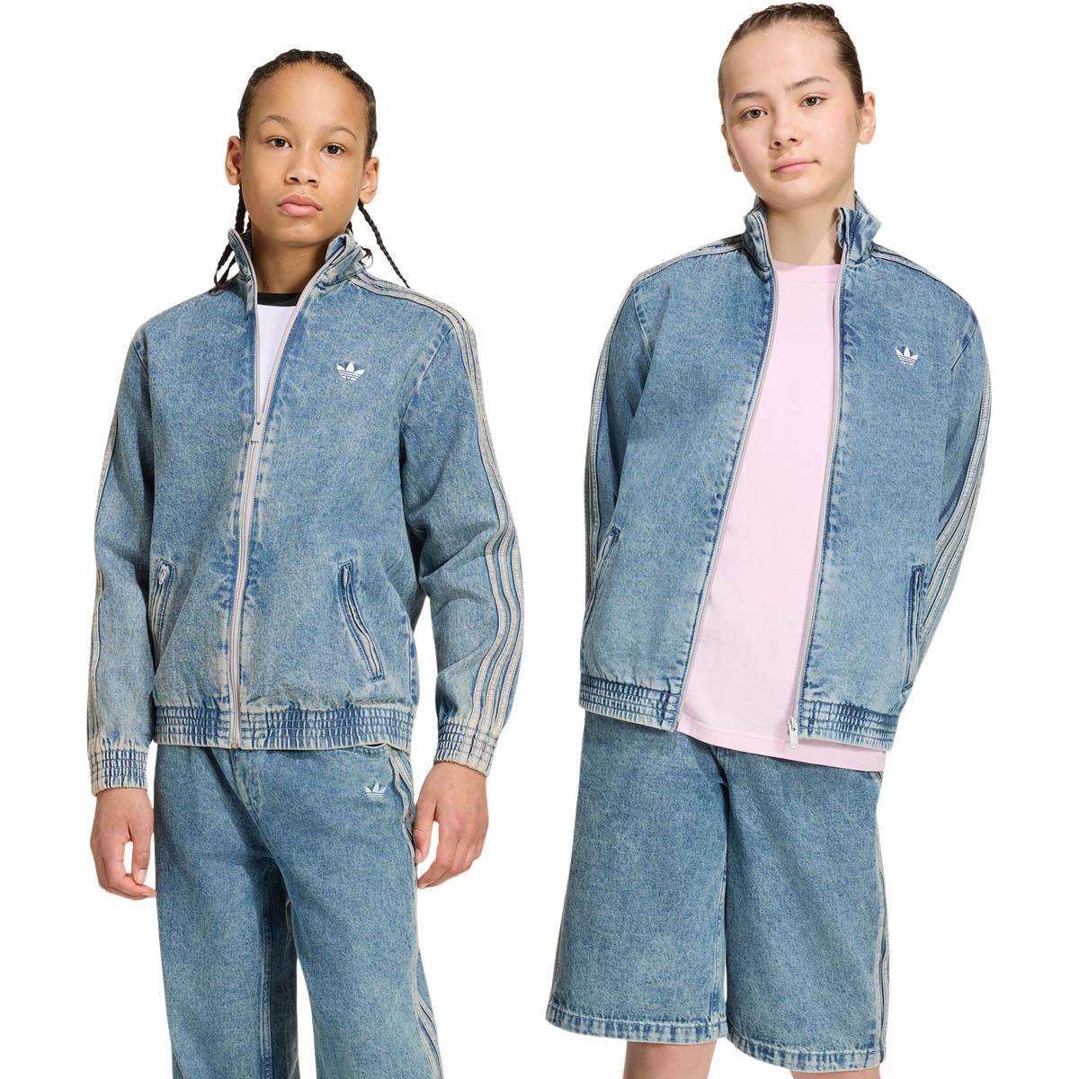 adidas Originals Firebird Denim Track Top Børn WORBLU