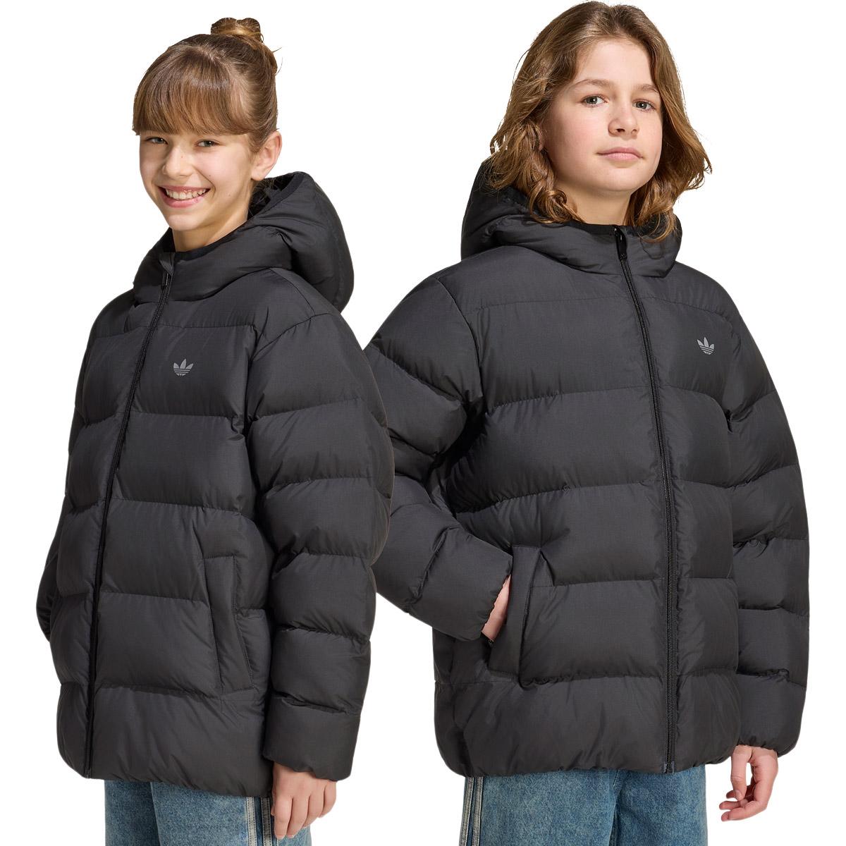 adidas Originals Regular Puffer Dunjakke Barn BLACK