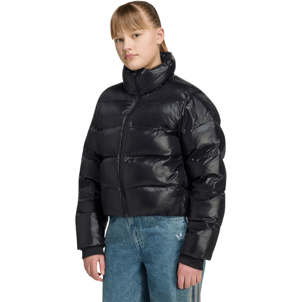 adidas Originals Short Puffer Dunjakke Barn BLACK