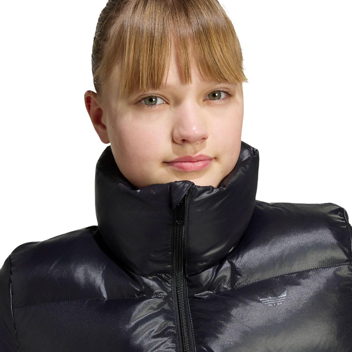 adidas Originals Short Puffer Dunjakke Barn BLACK