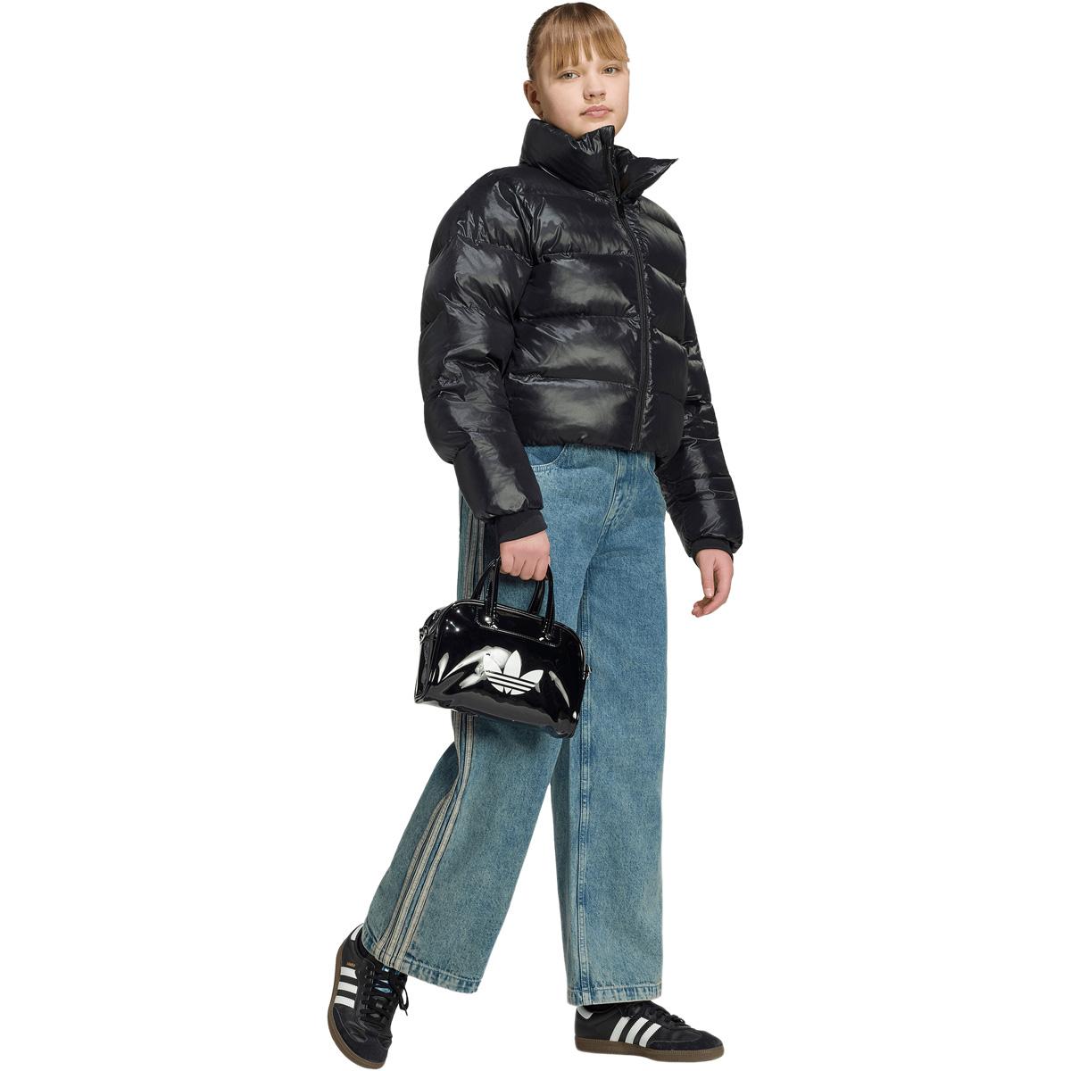 adidas Originals Short Puffer Dunjakke Barn BLACK
