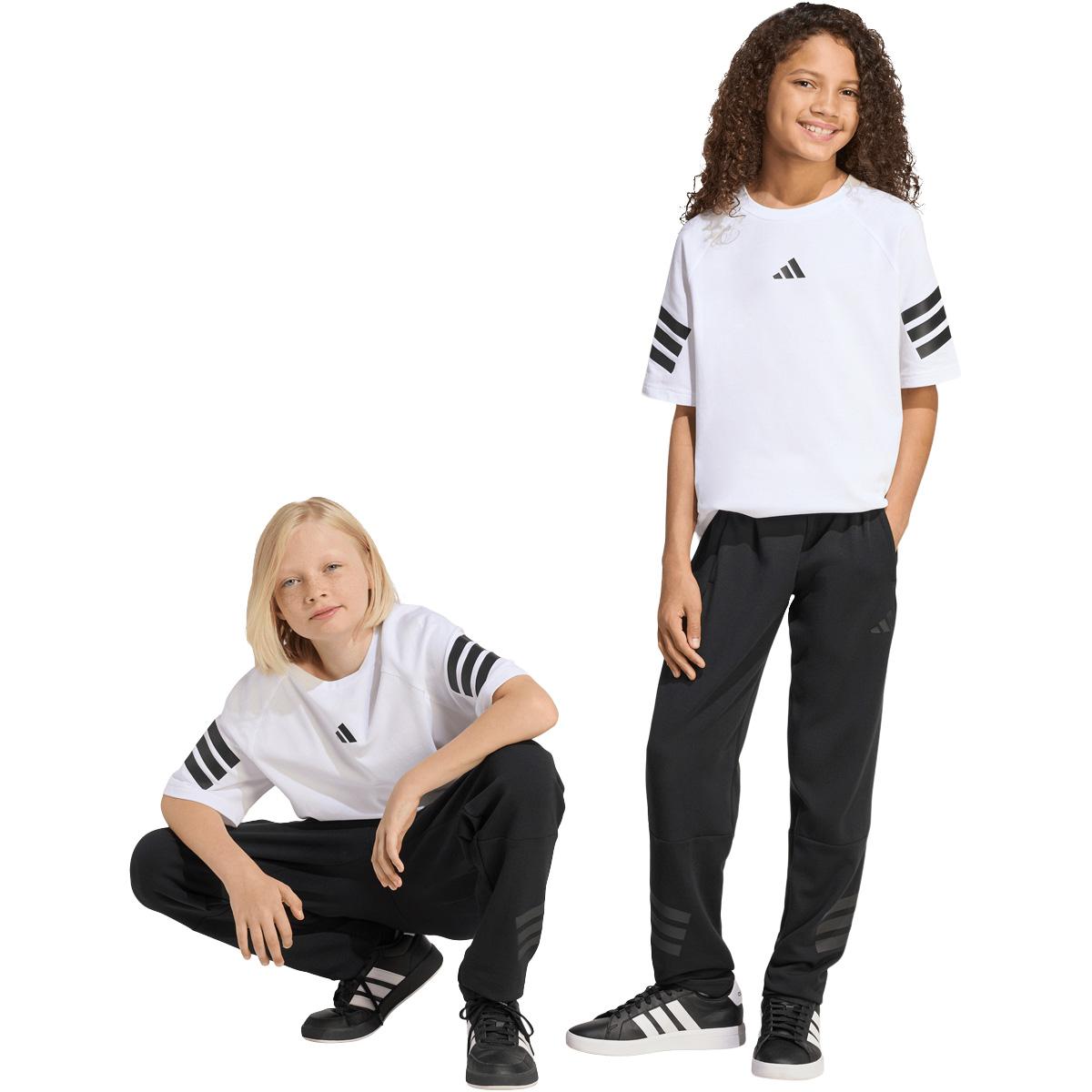 adidas Future Icons 3-Stripes Tapered Joggingbukser Børn Black