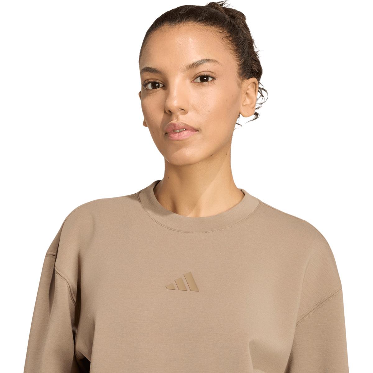 adidas Designed 4 Training Knit Crew Træningstrøje Dame KHASIX