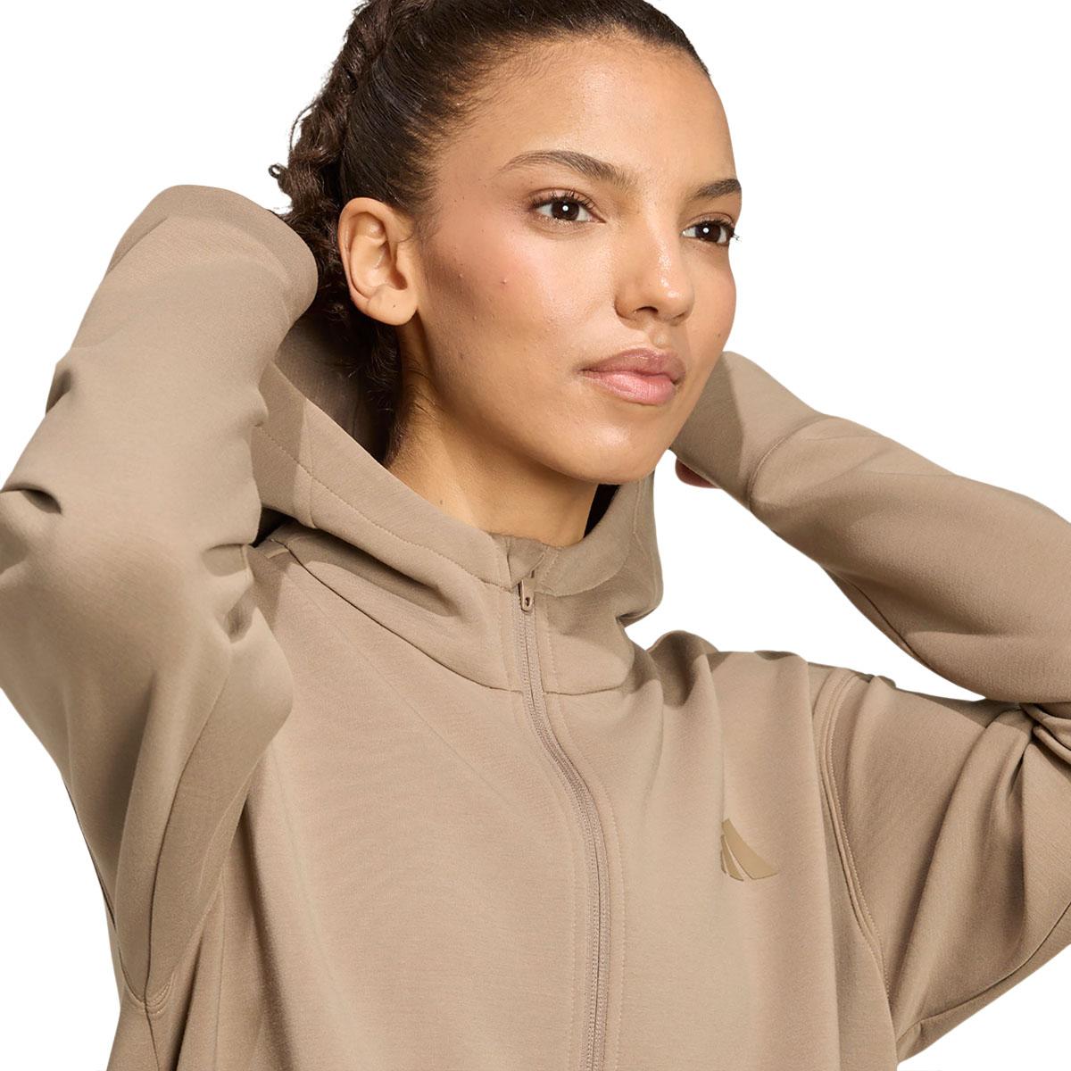 adidas Designed 4 Training Full Zip Hood Treningstrøye Dame KHASIX
