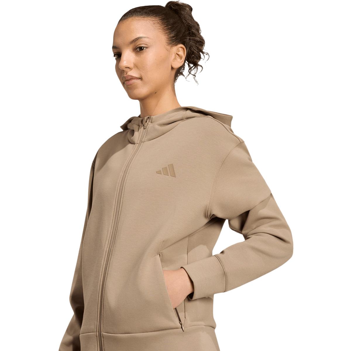 adidas Designed 4 Training Full Zip Hood Treningstrøye Dame KHASIX