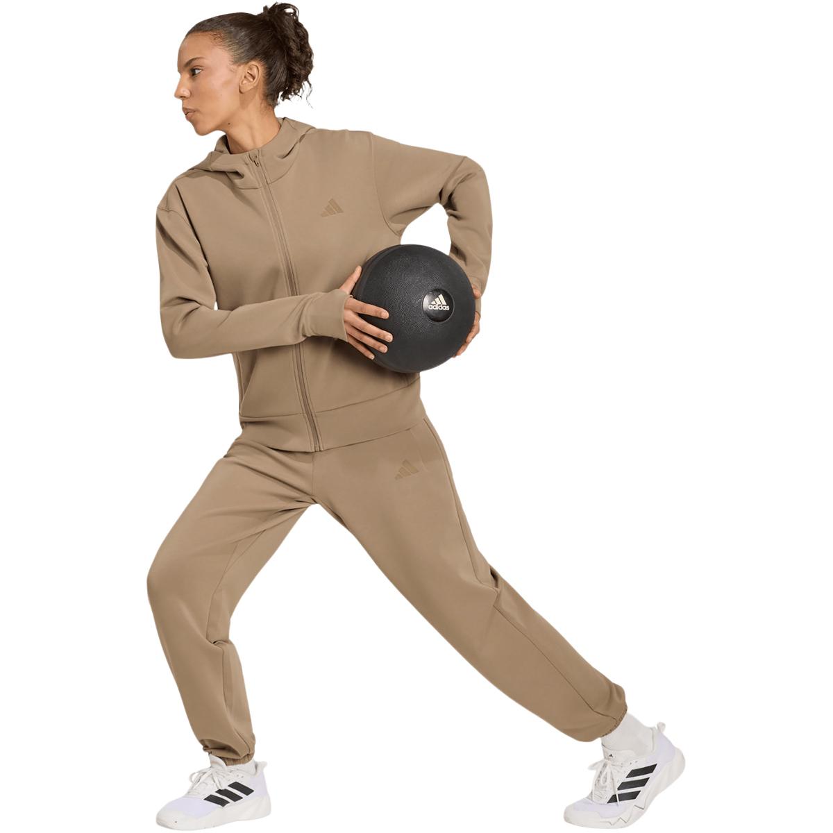 adidas Designed 4 Training Full Zip Hood Treningstrøye Dame KHASIX