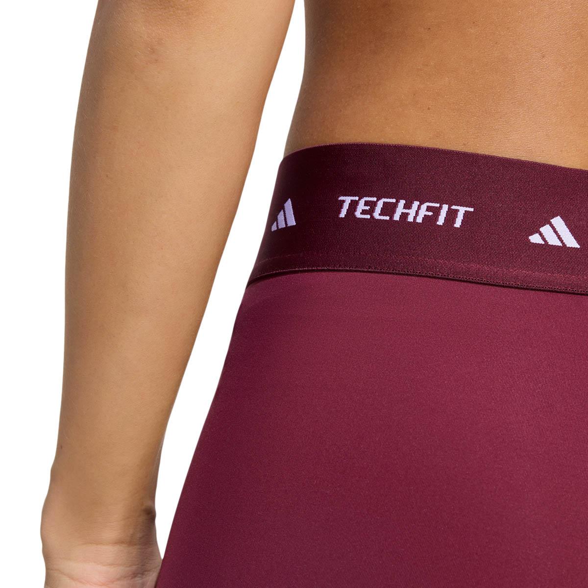 adidas Techfit 7/8 Treningstights Dame MAROON