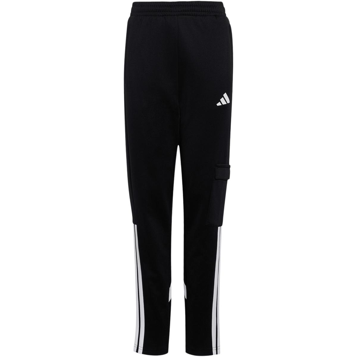adidas Hot Track Pants Børn BLACK/WHITE
