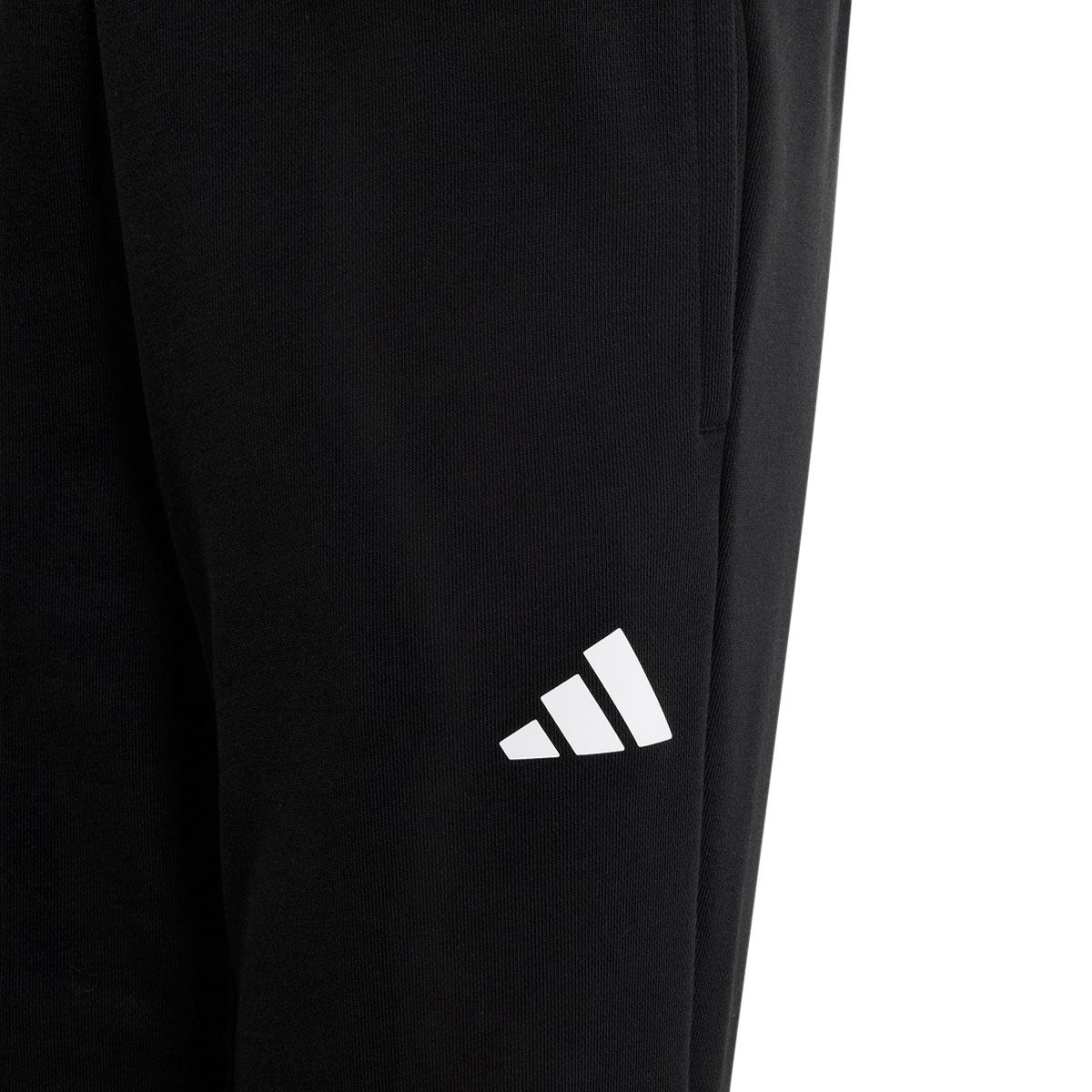 adidas Hot Track Pants Børn BLACK/WHITE