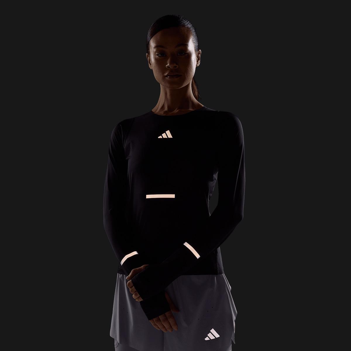 adidas Adi365 Langermet Løpe T-skjorte Dame BLACK