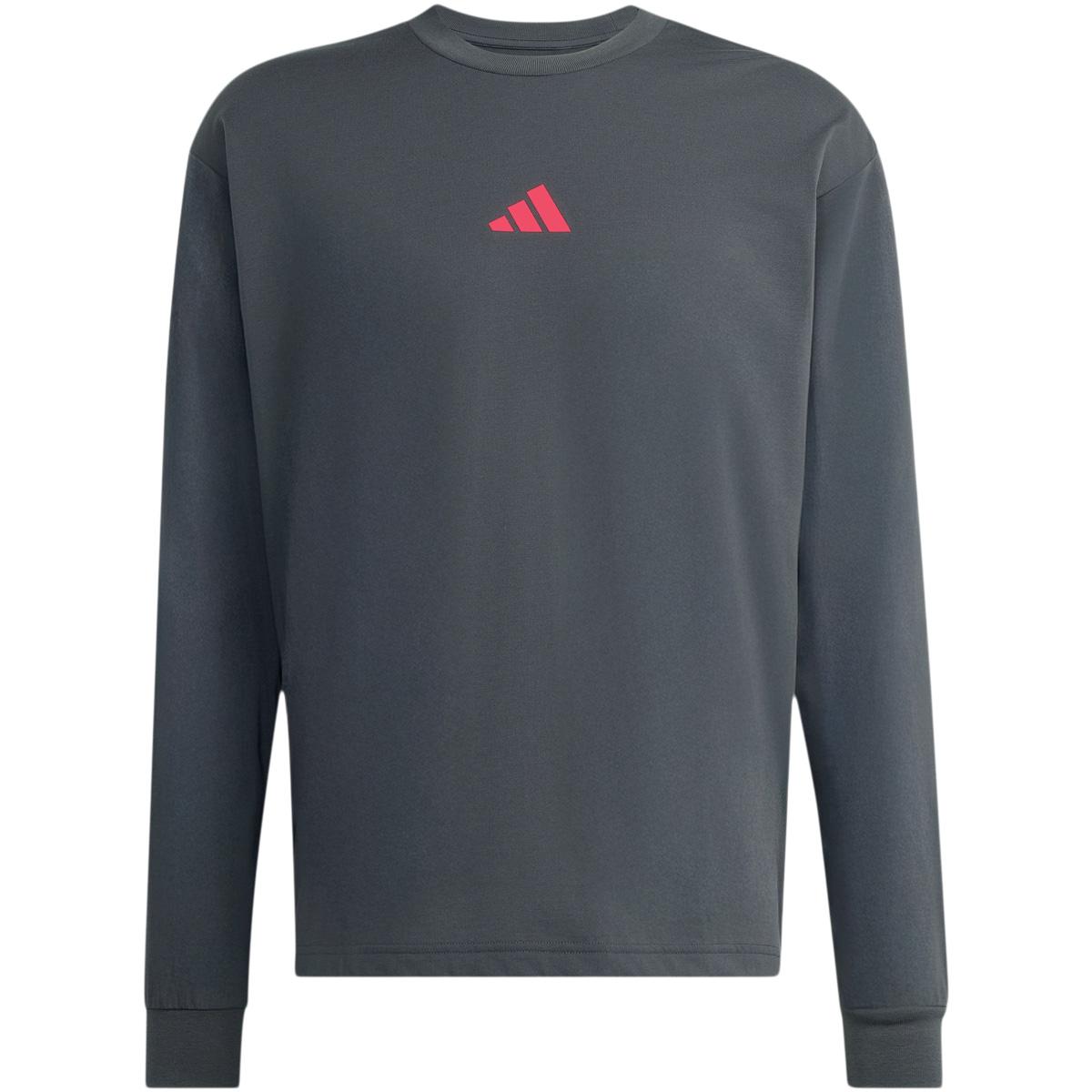 adidas RSOM Langærmet Løbe T-shirt Herre CARBON/SOLTUR