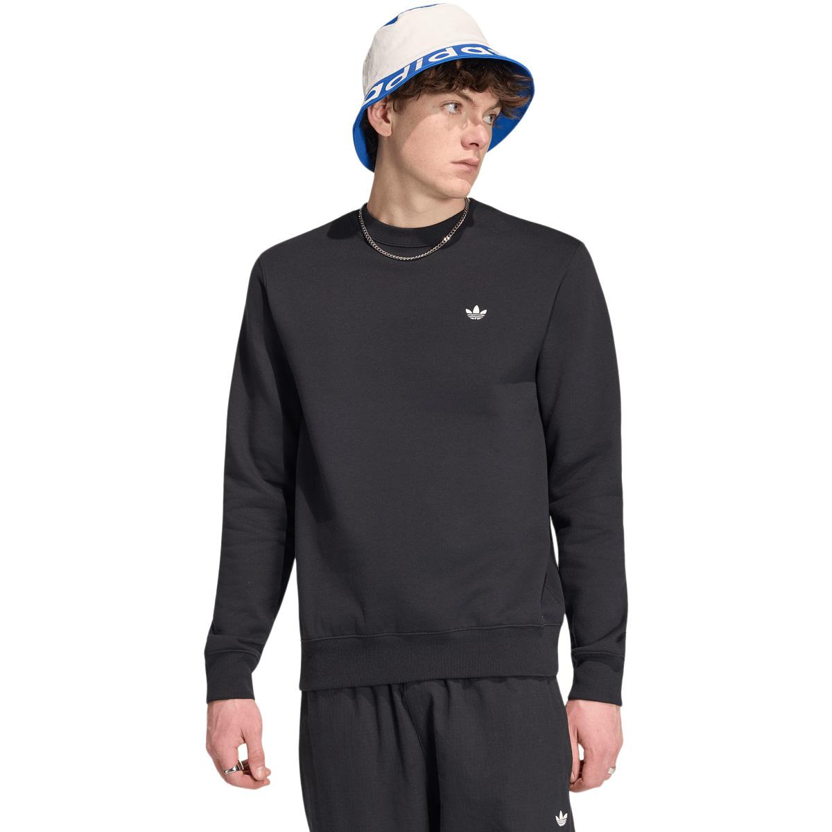 adidas Originals Essentials Crew Sweatshirt Herre BLACK
