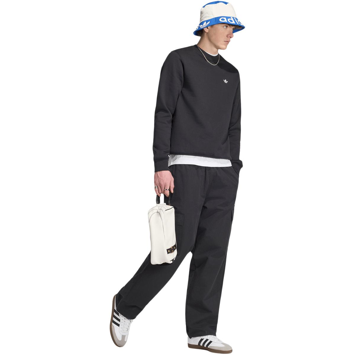 adidas Originals Essentials Crew Sweatshirt Herre BLACK