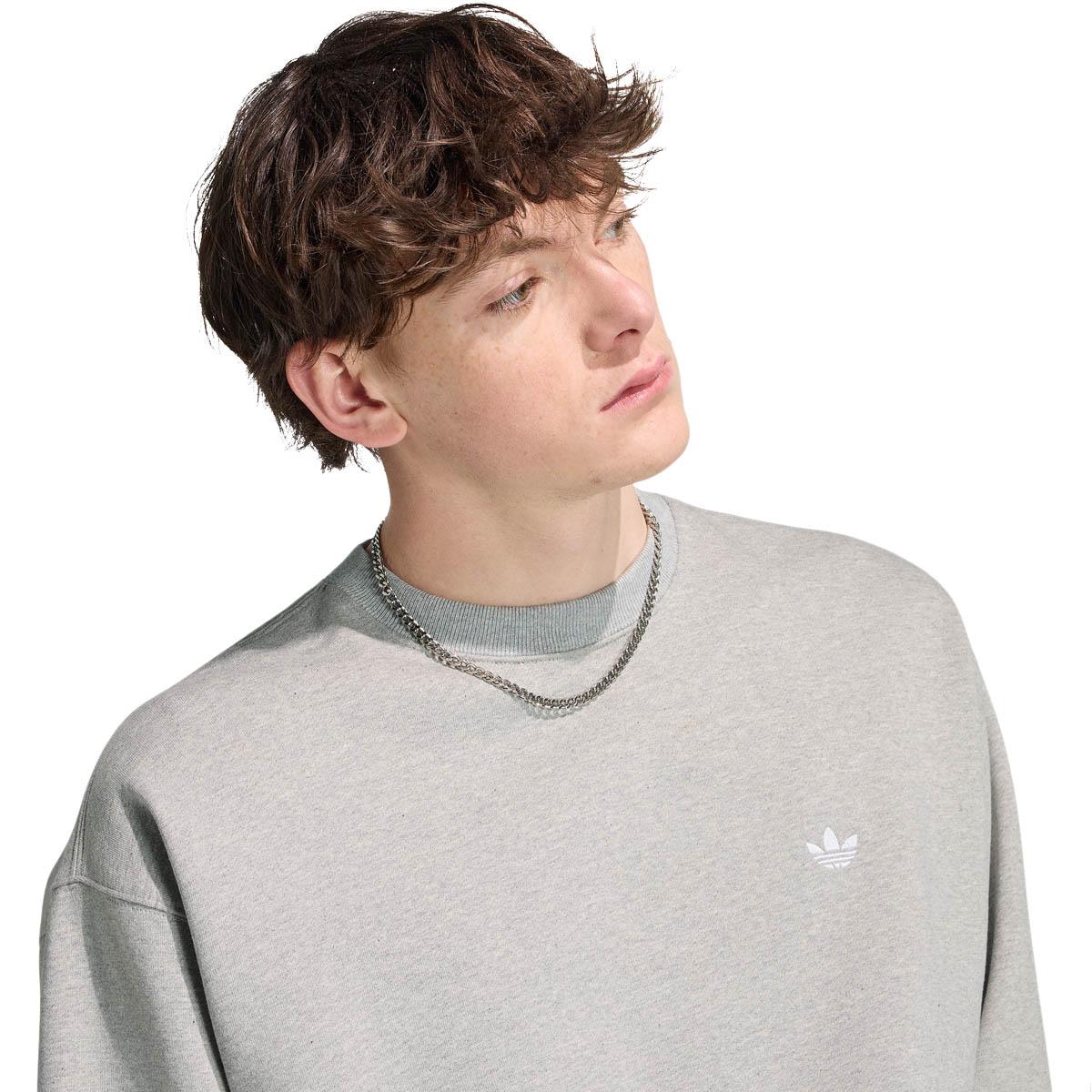 adidas Essentials Loose Crew Sweatshirt Herre MGREYH