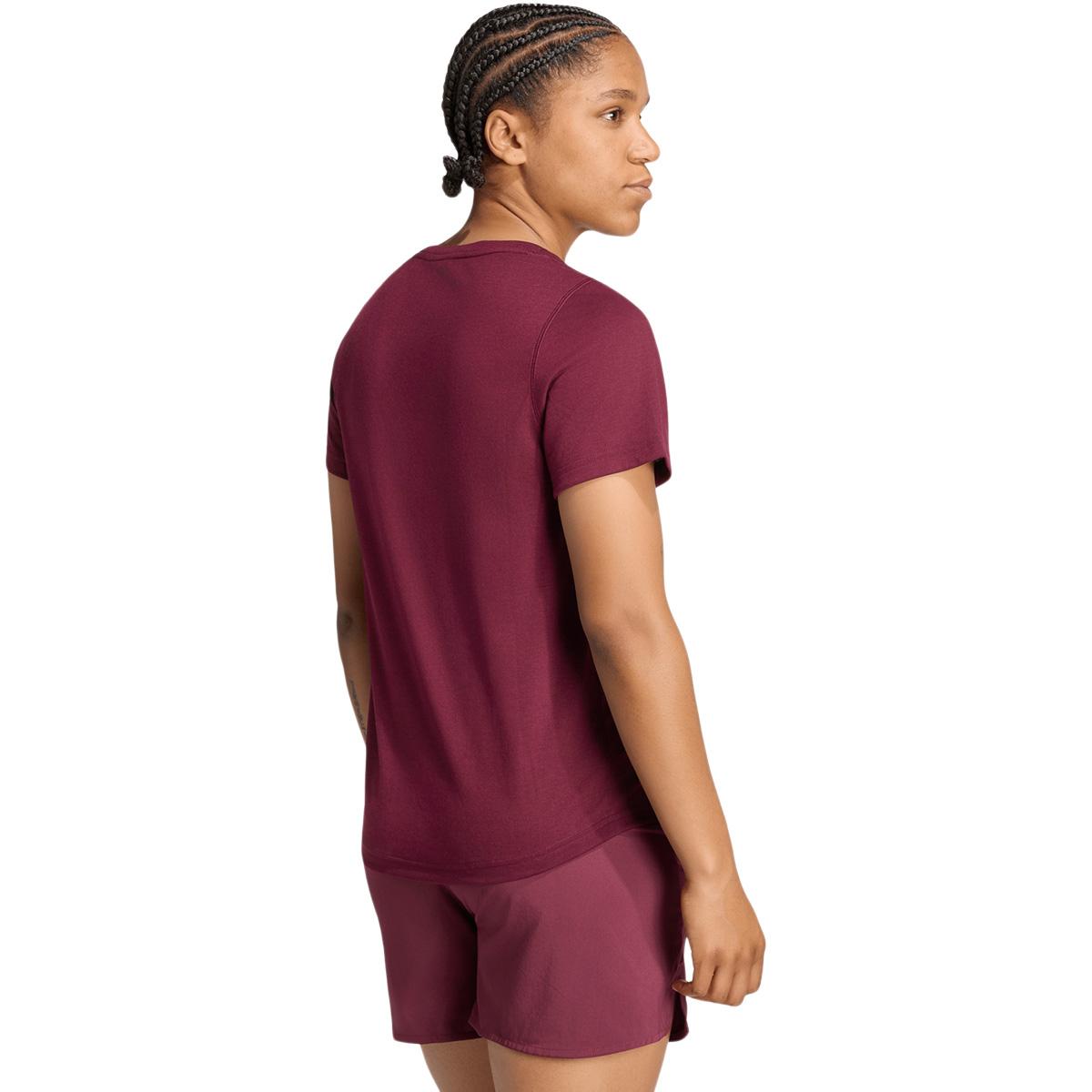 adidas Work Out Essentials Scoop Trænings T-shirt Dame MAROON