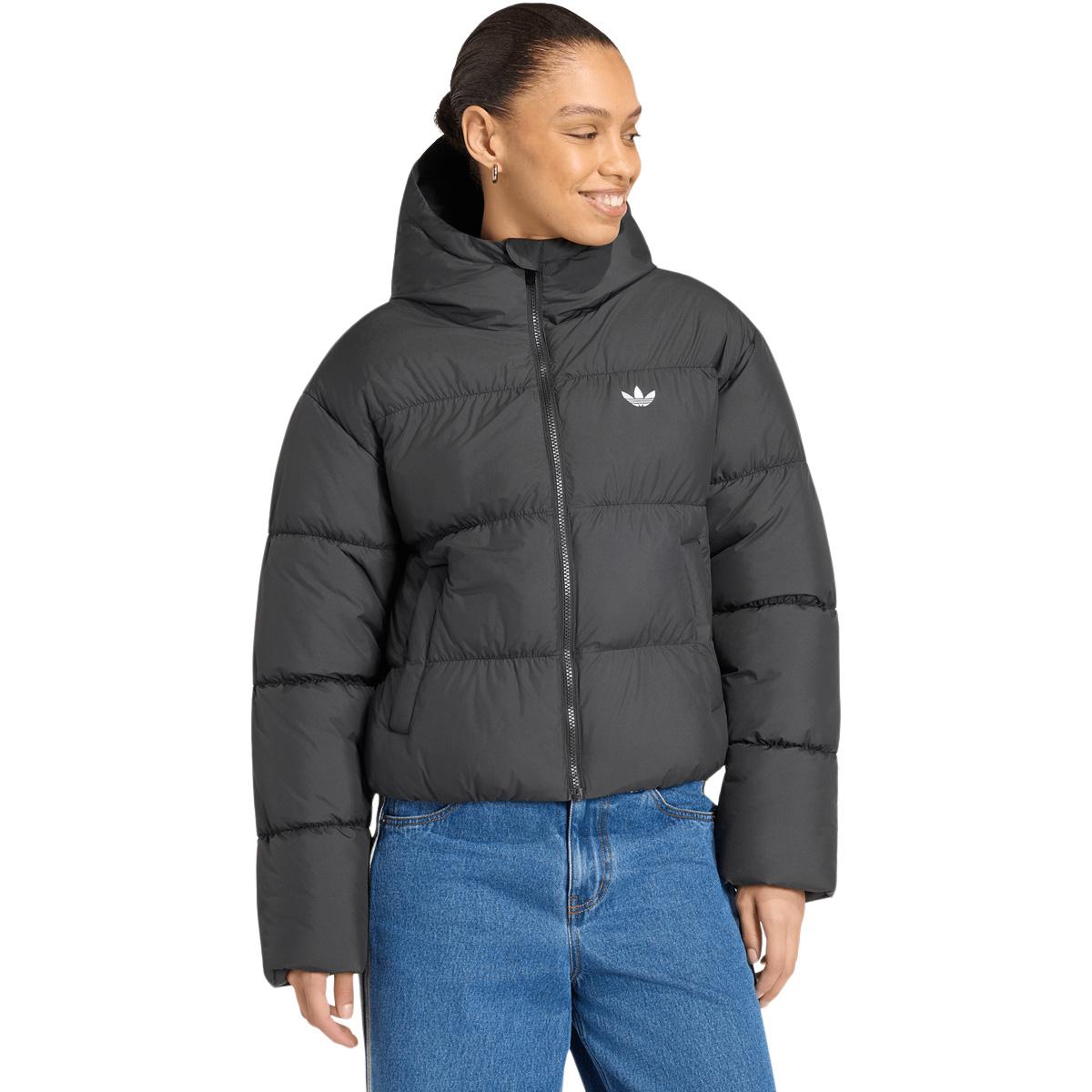 adidas Originals Regen Hood Vinterjakke Dame BLACK