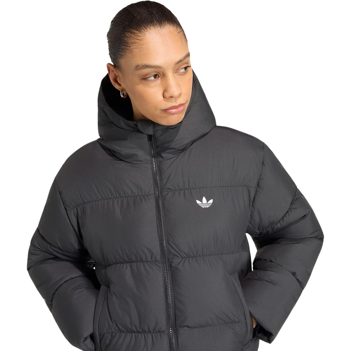 adidas Originals Regen Hood Vinterjakke Dame BLACK