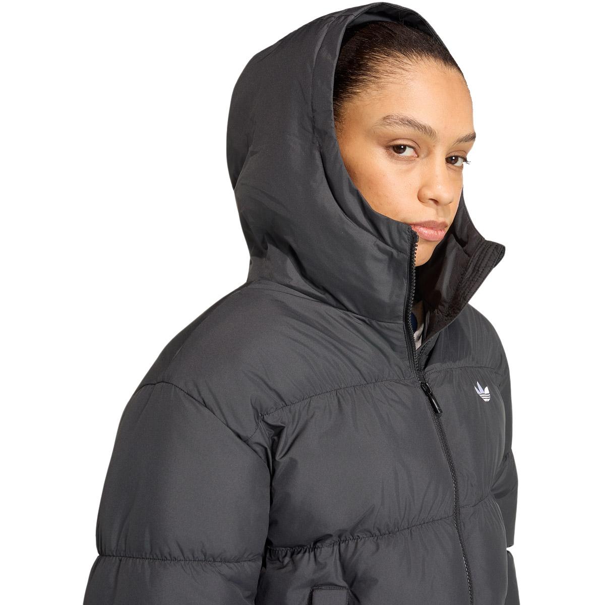 adidas Originals Regen Hood Vinterjakke Dame BLACK