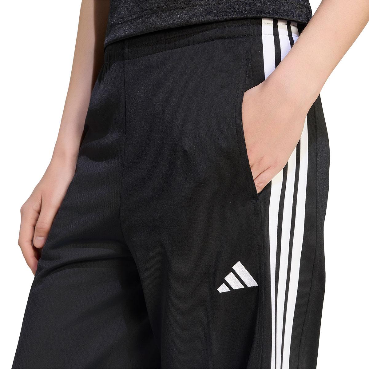 adidas 3-Stripes Dayready Wide Leg Trackbukser Dame BLACK