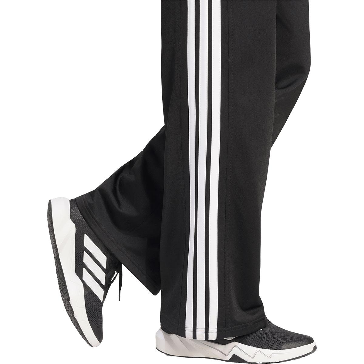 adidas 3-Stripes Dayready Wide Leg Trackbukser Dame BLACK